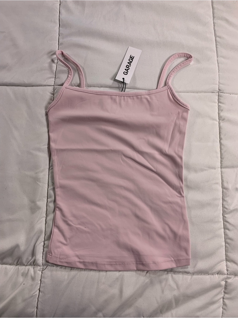 New garage tank top size XXS